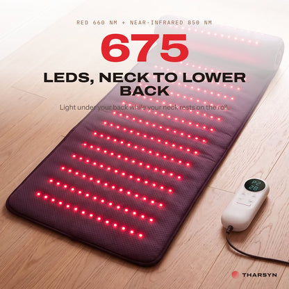 Valles — Red Light Pad with Neck Support