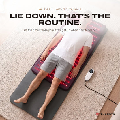 Valles — Red Light Pad with Neck Support