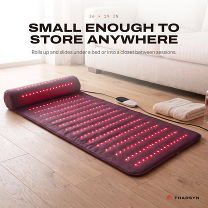 Valles — Red Light Pad with Neck Support