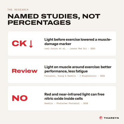Valles — Red Light Pad with Neck Support