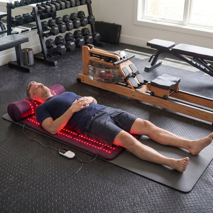 Valles — Red Light Pad with Neck Support