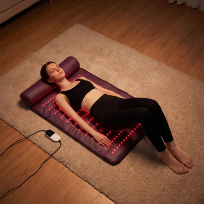 Valles — Red Light Pad with Neck Support
